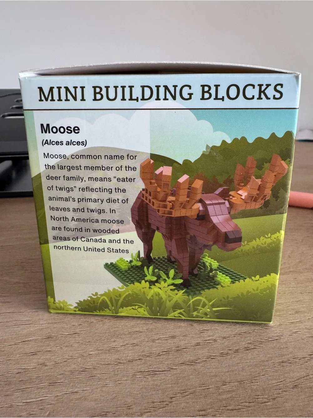 Mini Building Blocks Set - Moose (472 Pieces)